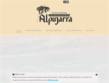 Tablet Screenshot of cervezalpujarra.com